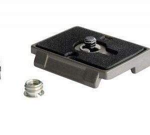 Manfrotto 200PL Quick Release Plate with 1/4'' Screw and Rubber Grip
