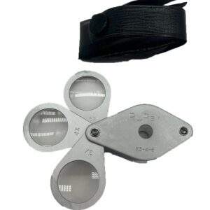 Hilkinson Pocket magnifier 20mm 3x/4x/5x magnification