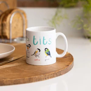 Sarah Edmonds Illustration - Tits Ceramic Bird Mug
